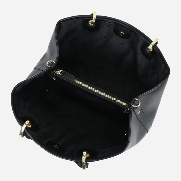 Torebka crossbody damska duża Braccialini Beth B18540 YY 100 Czarna (800070348928) - obraz 5