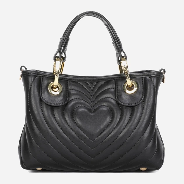 Torebka crossbody damska mała na szerokim pasku Braccialini Beth Matelasse' B18553 YY 100 Czarna (800070348984) - obraz 3