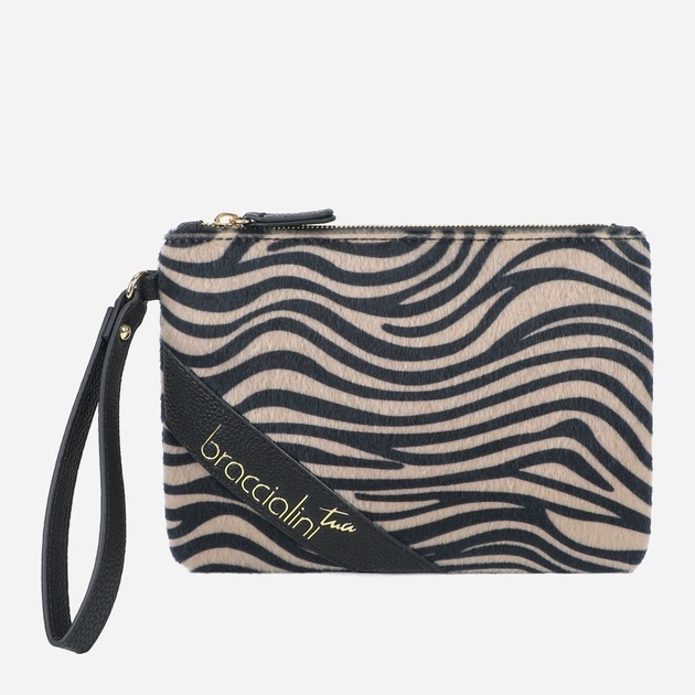 Сумка клатч жіноча зі штучної шкіри маленька Braccialini Milly B18615 YY O03 Бежева (800070349014) - зображення 1