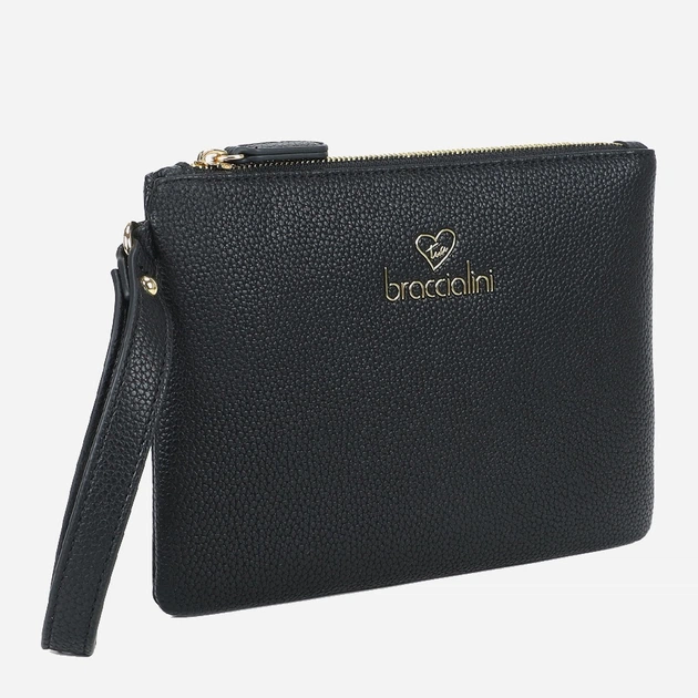 Сумка клатч жіноча зі штучної шкіри маленька Braccialini Milly B18617 YY 100 Чорна (800070349016) - зображення 3