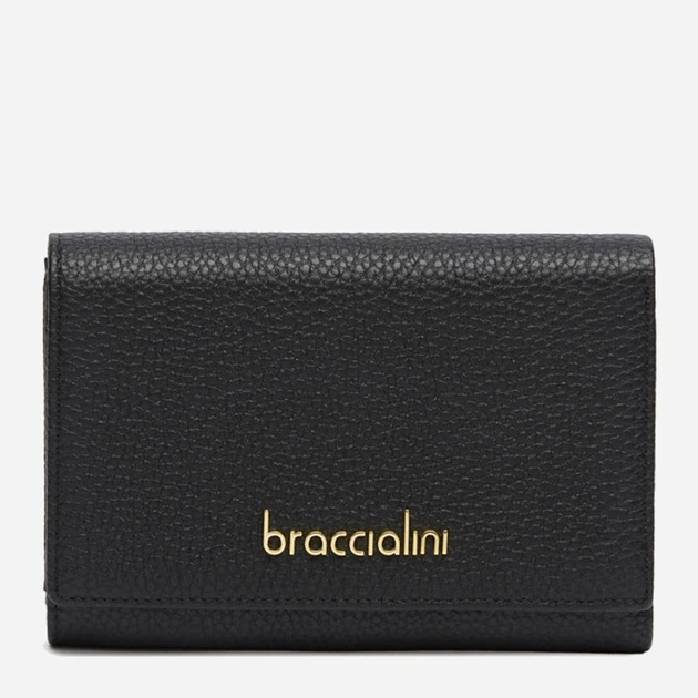 Гаманець жіночий з натуральної шкіри Braccialini Basic B18703 BA 100 Чорний (800070348993) - зображення 1