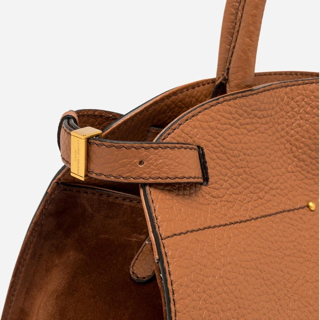 Torebka crossbody damska ze skóry naturalnej duża Gianni Chiarini Farah BS 11466 TKL-CM 206 Brązowa (800070345708) - obraz 5