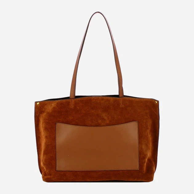 Torebka shopper ze skóry naturalnej Gianni Chiarini Egle BS 11485 CM-PL 099 Brązowa (800070345710) - obraz 2