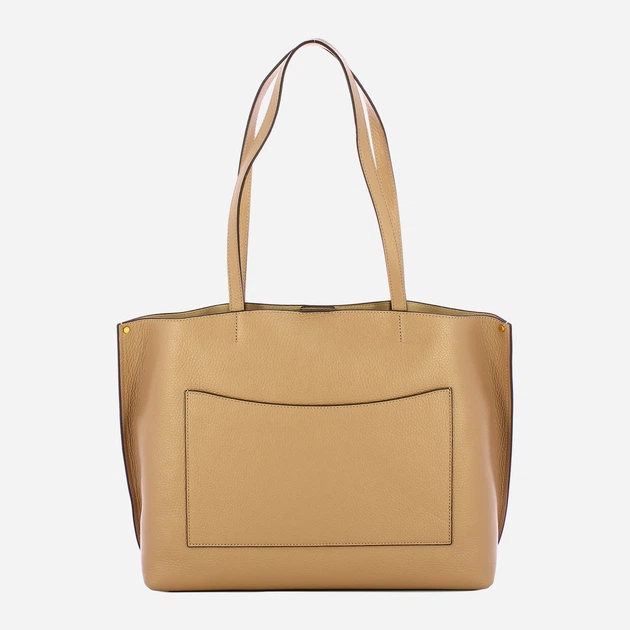 Сумка шопер жіноча з натуральної шкіри Gianni Chiarini Egle BS 11485/COMM GRN 2077 Бежева (800070344898) - зображення 2