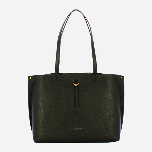 Сумка шопер жіноча з натуральної шкіри Gianni Chiarini Egle BS 11485/COMM GRN 001 Чорна (800070344895) - зображення 1