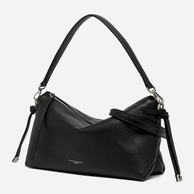 Сумка крос-боді через плече жіноча з натуральної шкіри середня Gianni Chiarini Brina BS 11761/COMM GRN 001 Чорна (800070345717) - зображення 3