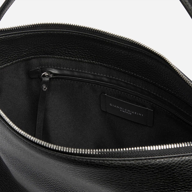 Torebka crossbody damska ze skóry naturalnej Gianni Chiarini Brina BS 11763/COMM GRN 001 Czarna (800070345720) - obraz 4