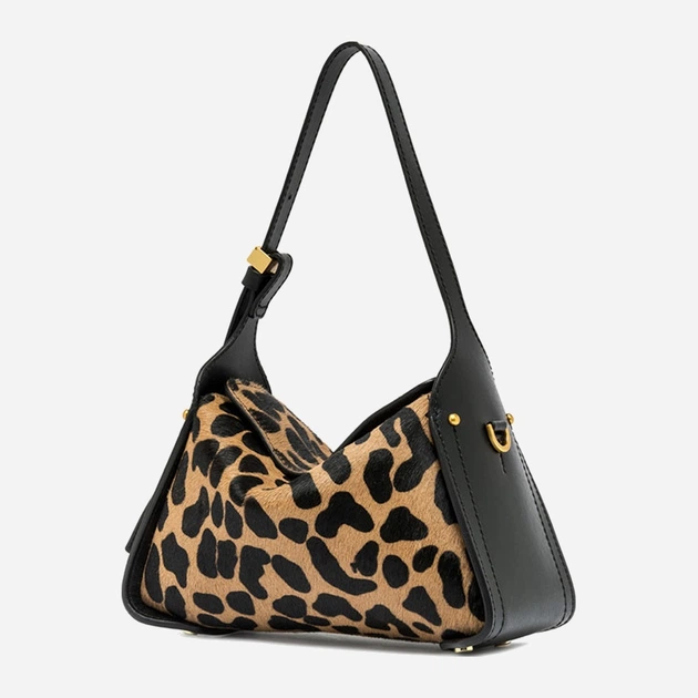 Torebka crossbody damska ze skóry naturalnej mała Gianni Chiarini Penelope BS 11869 CAV-PRCK 11865 Czarna (800070345754) - obraz 4