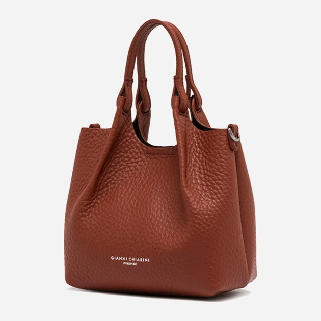 Сумка крос-боді через плече жіноча з натуральної шкіри маленька Gianni Chiarini Dua BS 9718 RNGDBL 14208 Червона (800070345742) - зображення 3