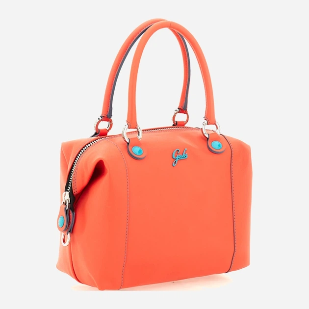 Torebka crossbody damska ze skóry naturalnej duża Gabs G3 Plus Tg M G000033T2X1881 C5510 Pomarańczowa (800070351014) - obraz 5