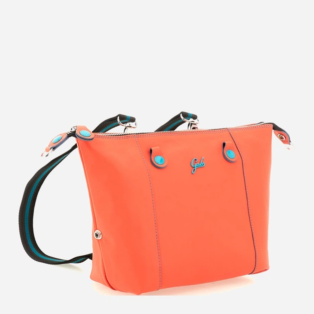 Torebka crossbody damska ze skóry naturalnej duża Gabs G3 Plus Tg M G000033T2X1881 C5510 Pomarańczowa (800070351014) - obraz 7