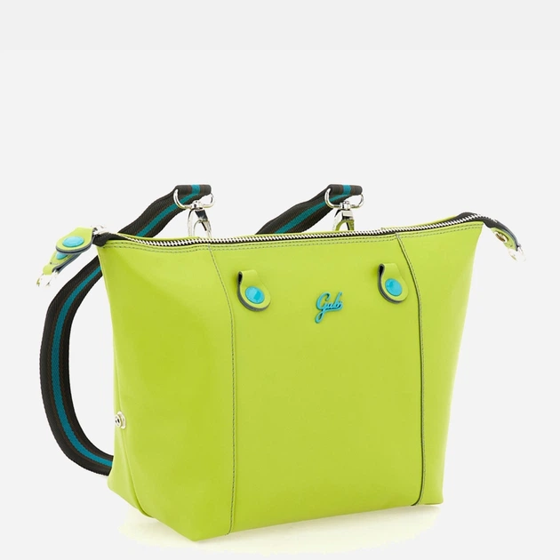 Torebka crossbody damska ze skóry naturalnej duża Gabs G3 Plus Tg M G000033T2X1881 C2557 Zielona (800070351013) - obraz 7