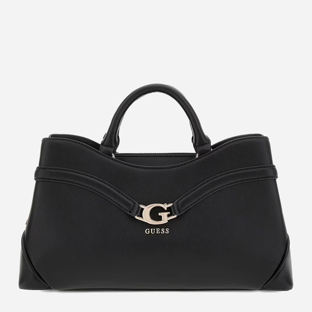 Сумка крос-боді через плече жіноча зі штучної шкіри середня Guess Dea HWBG7993060 BLA Чорна (800070344378) - зображення 1