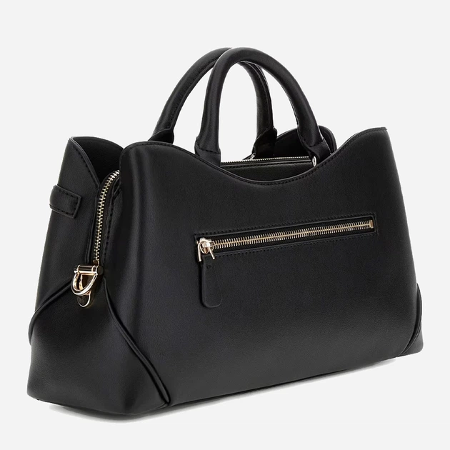 Сумка крос-боді через плече жіноча зі штучної шкіри середня Guess Dea HWBG7993060 BLA Чорна (800070344378) - зображення 2