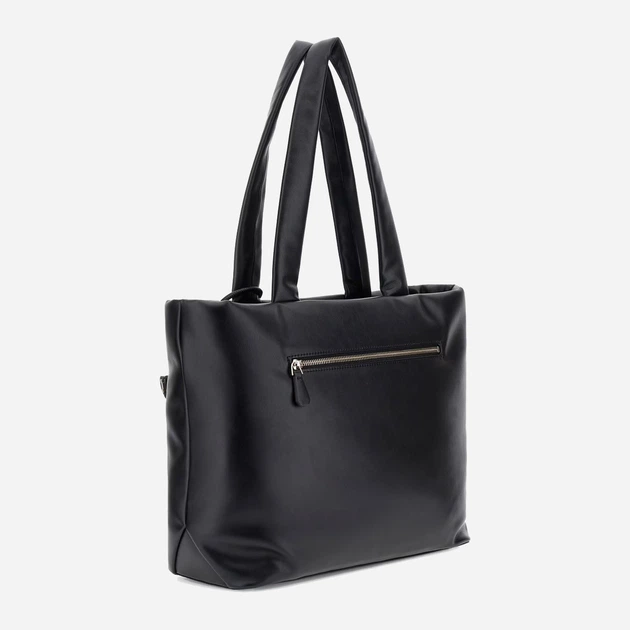 Сумка шопер жіноча зі штучної шкіри Guess Sunetra HWNG7534230 BLA Чорна (800070344403) - зображення 2