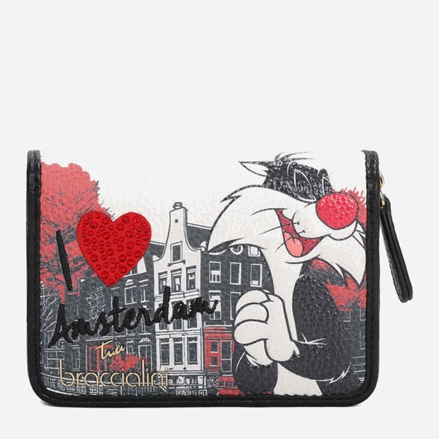 Гаманець жіночий зі штучної шкіри Braccialini LT208 LT 818 Білий (800070349003) - зображення 1