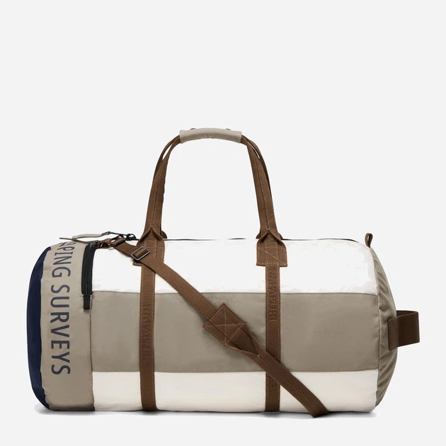 Спортивна сумка тканинна Napapijri H-Equator NP0A891TMQW1 Біла (800070348541) - зображення 3