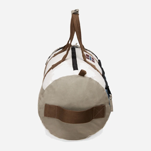 Спортивна сумка тканинна Napapijri H-Equator NP0A891TMQW1 Біла (800070348541) - зображення 5