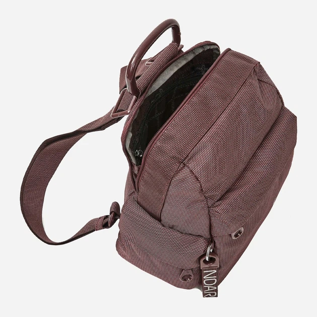 Рюкзак жіночий тканинний Mandarina Duck Md20 P10QMTT1 384 Бордовий (800070346880) - зображення 4