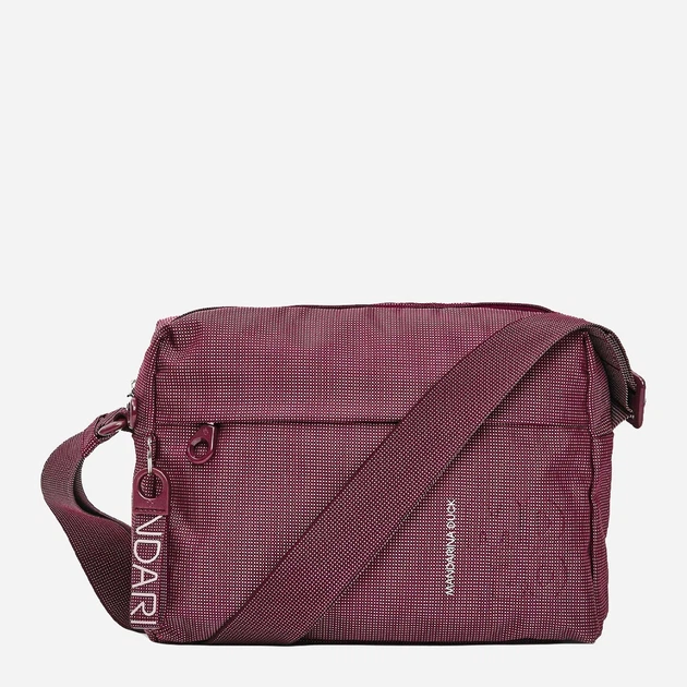 Torebka crossbody damska materiałowa Mandarina Duck Md20 P10QMTV8 384 Bordowa (800070346913) - obraz 1
