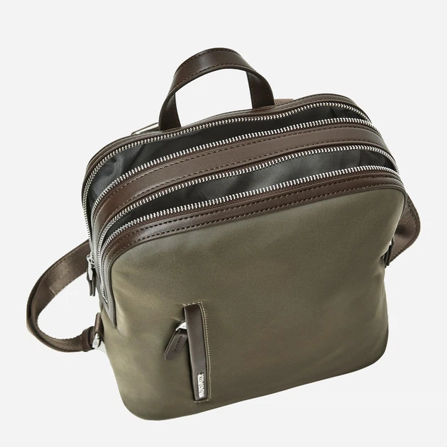 Рюкзак жіночий тканинний Mandarina Duck Hunter P10VCT08 024 Зелений (800070346923) - зображення 4