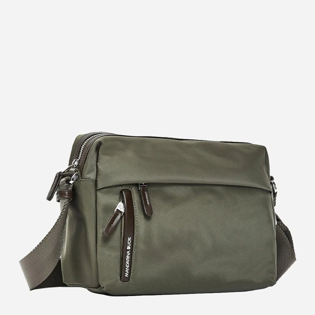Torebka crossbody damska materiałowa Mandarina Duck Hunter P10VCT19 024 Zielona (800070346921) - obraz 3