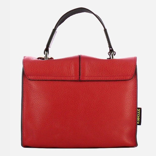 Сумка крос-боді через плече жіноча з натуральної шкіри маленька Rebelle Chloe Satchel REB0002P0001 0139 Червона (800070349418) - зображення 2