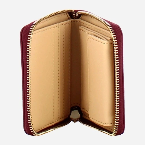 Гаманець жіночий зі штучної шкіри Guess Laurel SWBG7459137 WIN Темно-червоний (800070344463) - зображення 3