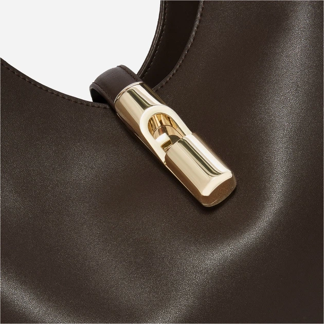 Torebka hobo damska ze skóry naturalnej Furla Goccia WB01499BX31042460S1007 Brązowa (800070331285) - obraz 7