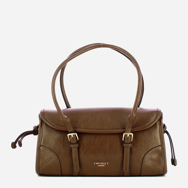 Torebka bagietka damska Twinset Tote 252TD8041 00021 Brązowa (800070351217) - obraz 1