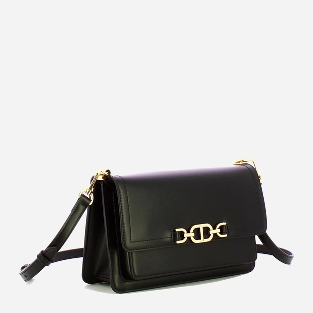 Сумка крос-боді через плече жіноча зі штучної шкіри середня Twinset Tracolla 252TB7300 00006 Чорна (800070351192) - зображення 3