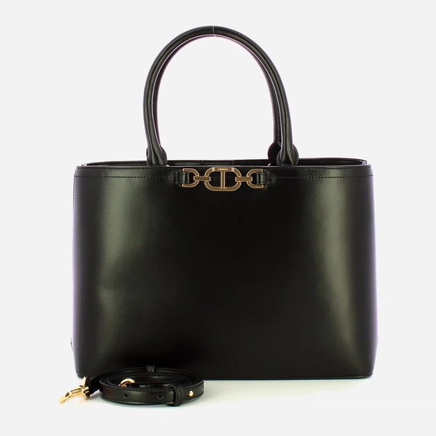 Torebka crossbody damska Twinset Tote 252TB7302 00006 Czarna (800070351212) - obraz 4