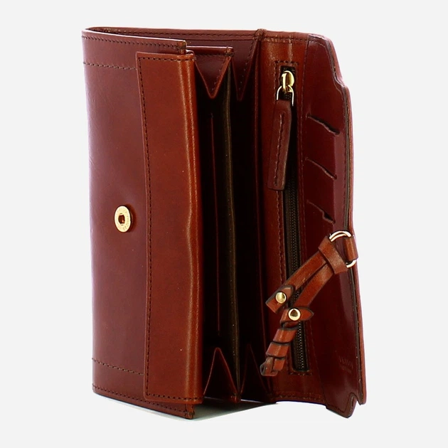 Портмоне чоловіче з натуральної шкіри The Bridge Elba 41792901 14 Коричневе (800070350614) - зображення 3