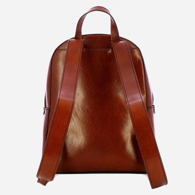 Рюкзак жіночий з натуральної шкіри The Bridge Faentina 44466901 14 Коричневий (800070350658) - зображення 2