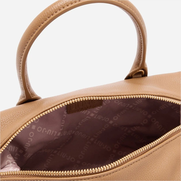 Сумка крос-боді через плече жіноча зі штучної шкіри середня Liu Jo AF5028E0058 81140 Бежева (800070345527) - зображення 6