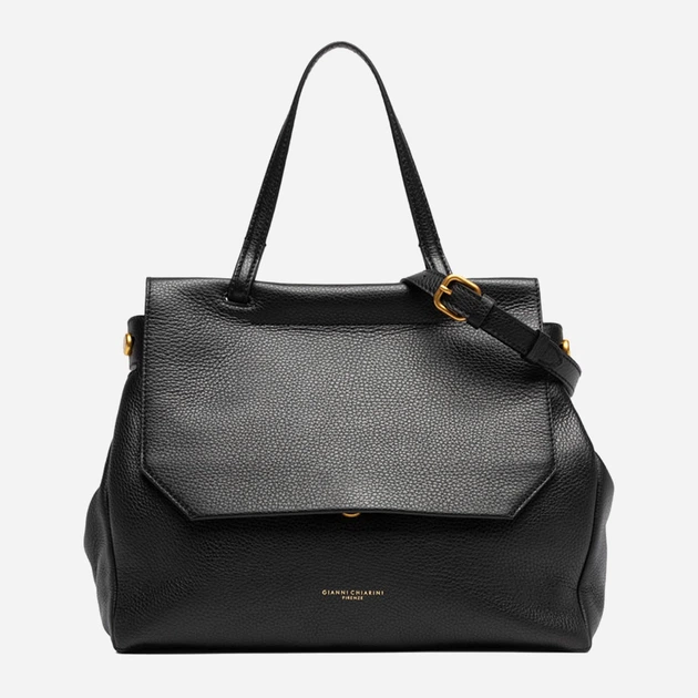 Torebka crossbody damska ze skóry naturalnej Gianni Chiarini Ottavia BS 11376/COMM GRN 001 Czarna (800070345706) - obraz 1