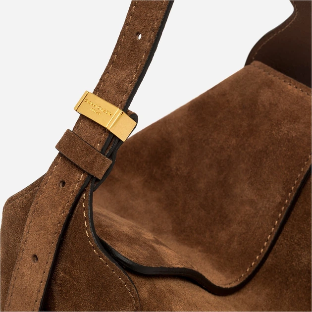 Torebka crossbody damska zamszowa Gianni Chiarini Penelope BS 12041 CM-PL 099 Brązowa (800070345725) - obraz 5