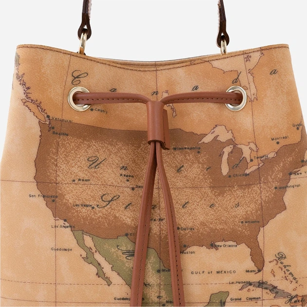 Torebka crossbody damska Alviero Martini CE0626000 0010 Brązowa (800070349623) - obraz 3