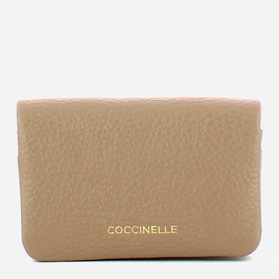 Гаманець жіночий з натуральної шкіри Coccinelle Coccinellesofty E2E1P172880 N59 Сірий (800070350982) - зображення 1