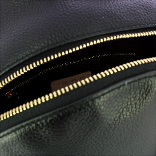 Plecak damski skórzany Coccinelle Jen E1EBP140160 001 Czarny (800070350958) - obraz 4