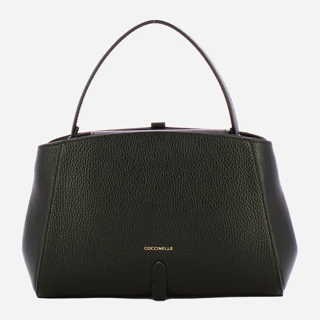 Сумка крос-боді через плече жіноча з натуральної шкіри маленька Coccinelle Coccinellechara E1ESP180260 001 Чорна (800070350927) - зображення 2