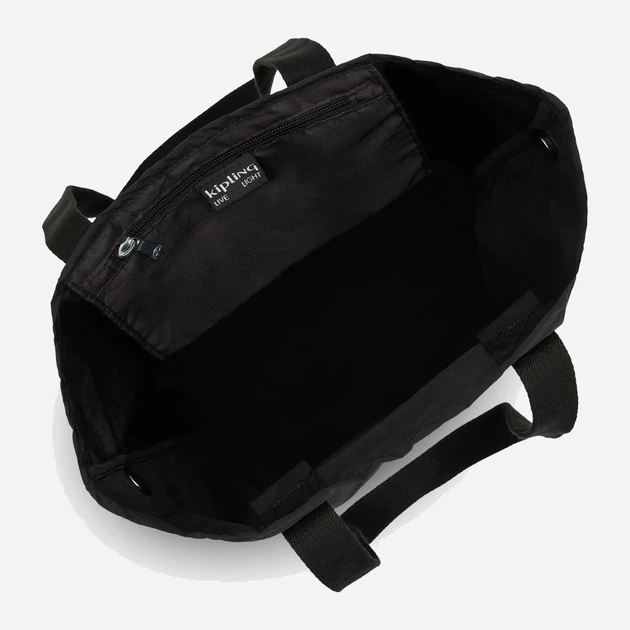 Сумка шопер жіноча тканинна Kipling Hip Hurray KPKI1572RT01001 Чорна (800070347056) - зображення 6