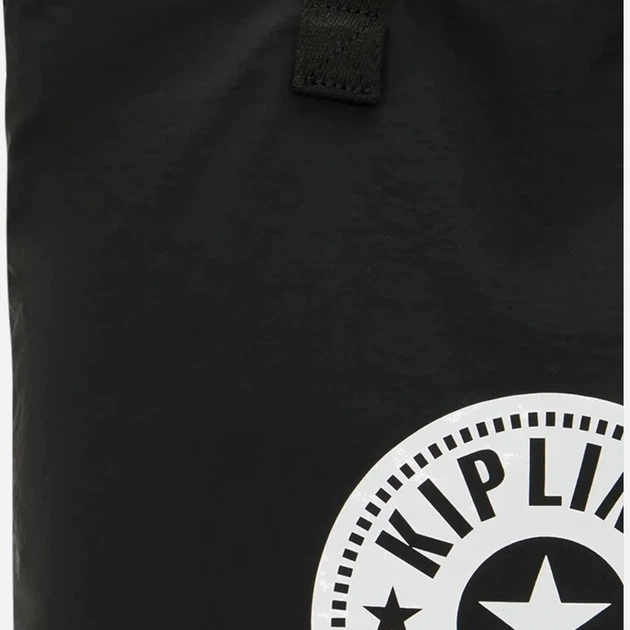 Сумка шопер жіноча тканинна Kipling Hip Hurray KPKI1572RT01001 Чорна (800070347056) - зображення 7