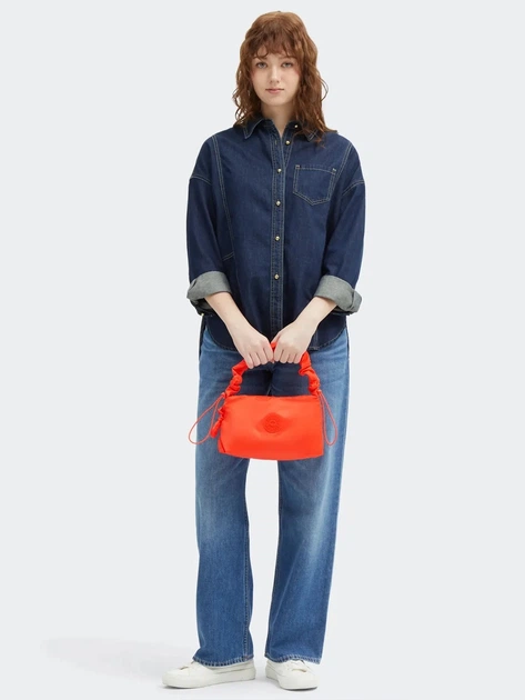 Сумка жіноча тканинна маленька Kipling Eleni KPKI62867EG1001 Оранжева (800070347159) - зображення 2