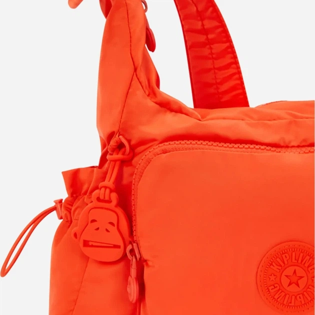 Сумка крос-боді через плече жіноча тканинна середня Kipling Gabb KPKI69317EG1001 Оранжева (800070347149) - зображення 7