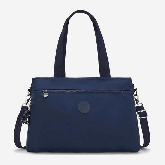 Сумка крос-боді через плече жіноча зі штучної шкіри велика Kipling Elysia KPKI80663HK1001 Синя (800070345081) - зображення 1