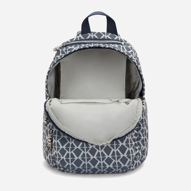 Рюкзак жіночий зі штучної шкіри Kipling Delia KPKI80358DM1001 Синій (800070345085) - зображення 5