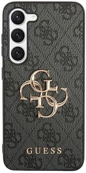 Etui plecki Guess Big Metal Logo do Samsung Galaxy S24+ Black (GUHCS24M4GMGGR) - obraz 2