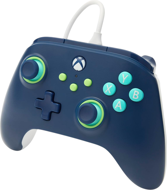 Kontroler PowerA Wired Controller for Xbox Series X|S Mariner Blue (XBGP0380-01) - obraz 3