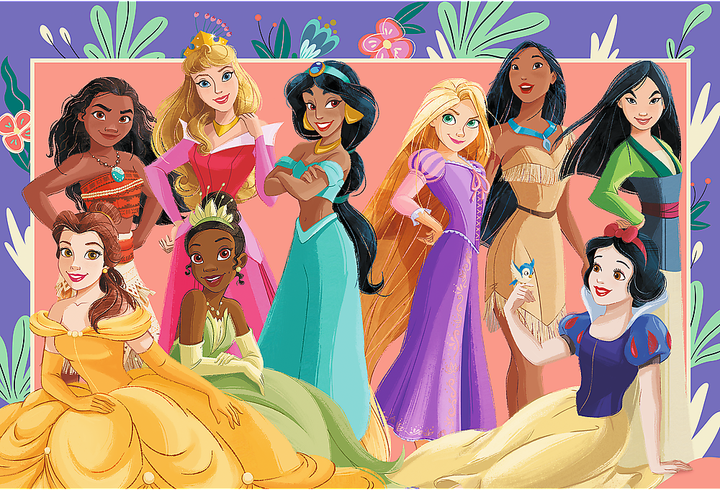 Пазл Trefl Disney Princess Справжні принцеси 160 деталей 15427 (5900511154276) - зображення 3